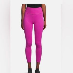 $70 MSRP NWT Free People Free Throw 7/8 Pink Leggings in Mexican Sage